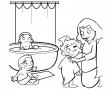 Dibujos de Hora del baño para colorear e imprimir