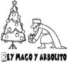 Árbol de Navidad y Rey Mago