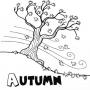 Dibujos de Autumn para colorear e imprimir