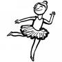 Dibujos de Bailarina para colorear e imprimir