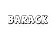Dibujos de BARACK  para colorear e imprimir