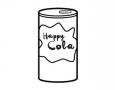 Dibujos de Bote de cola para colorear e imprimir