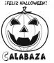 Dibujos de Calabaza de Halloween para colorear e imprimir