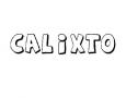 CALIXTO  
