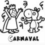 Dibujos de Carnaval para colorear e imprimir