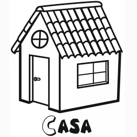 Dibujos de Casa para colorear