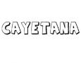 CAYETANA