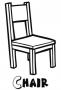 Dibujos de Chair para colorear e imprimir