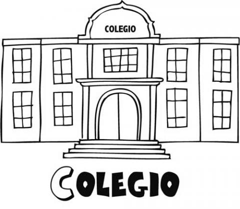 Dibujos de Colegio para colorear