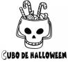 Dibujos de Cubo de Halloween para colorear e imprimir
