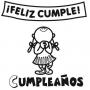 Dibujos de Cumpleaños feliz para colorear e imprimir