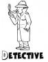 Dibujos de Detective para colorear e imprimir
