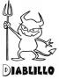 Dibujos de Diablillo para colorear e imprimir