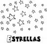 Dibujos de Estrellas para colorear e imprimir