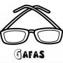 Dibujos de Gafas para colorear e imprimir