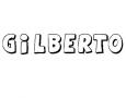 Dibujos de GILBERTO para colorear e imprimir