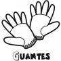 Dibujos de Guantes para colorear e imprimir