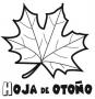 Hoja de otoño
