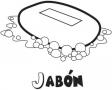Dibujos de Jabón para colorear e imprimir