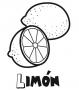 Dibujos de Limón para colorear e imprimir