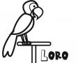 Dibujos de Loro para colorear e imprimir