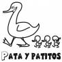 Mamá pata y sus patitos