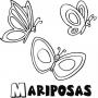 Dibujos de Mariposas para colorear e imprimir