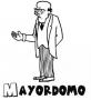 Dibujos de Mayordomo para colorear e imprimir