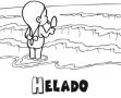 Niña con helado