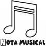 Dibujos de Nota musical para colorear e imprimir