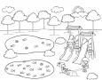 Dibujos de Parque para colorear e imprimir