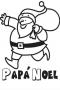 Dibujos de Papá Noel para colorear para colorear e imprimir