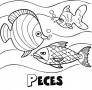 Dibujos de Peces nadando para colorear e imprimir