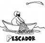 Pescador mirando la Estrella de Oriente