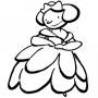 Dibujos de Princesa para colorear e imprimir