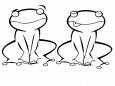 Dibujos de Ranas para colorear e imprimir