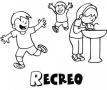 Dibujos de Recreo para colorear e imprimir