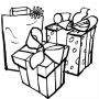 Dibujos de Regalos envueltos para colorear e imprimir