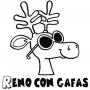 Reno con gafas