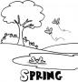 Dibujos de Spring para colorear e imprimir