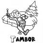 Dibujos de Tamborilero  para colorear e imprimir