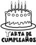 Tarta de cumpleaños