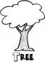 Dibujos de Tree para colorear e imprimir