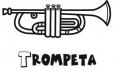 Dibujos de Trompeta para colorear e imprimir