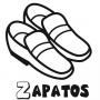 Dibujos de Zapatos para colorear e imprimir