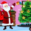 Viste a Papá Noel por Navidad