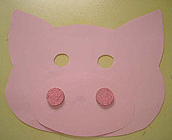 Máscara de cerdito