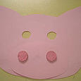 Manualidades infantiles MáSCARA DE CERDITO