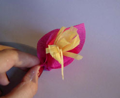 Flores de papel pinocho