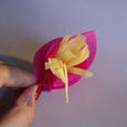 Manualidades infantiles FLORES DE PAPEL PINOCHO